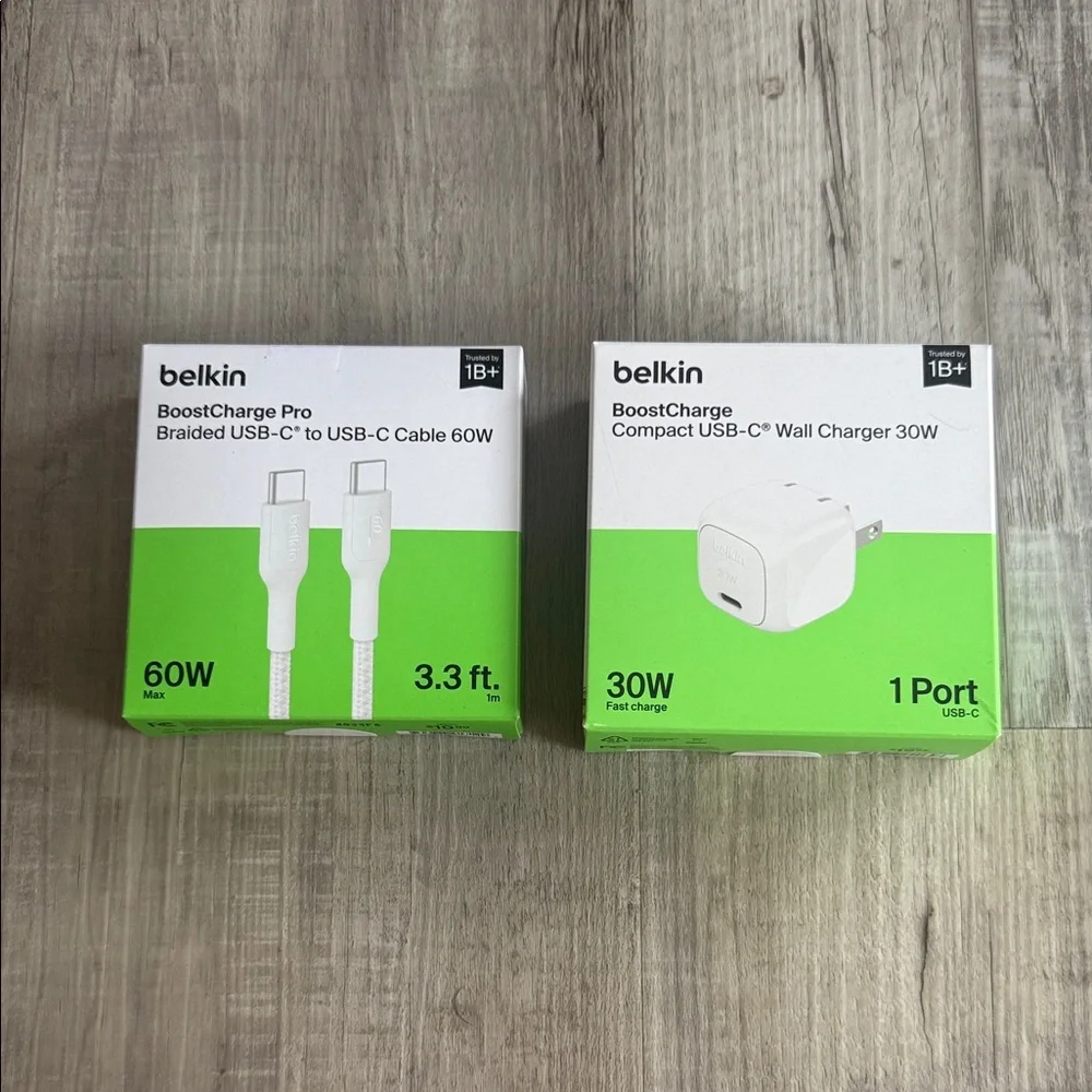 Belkin boost charge pro and wall charger